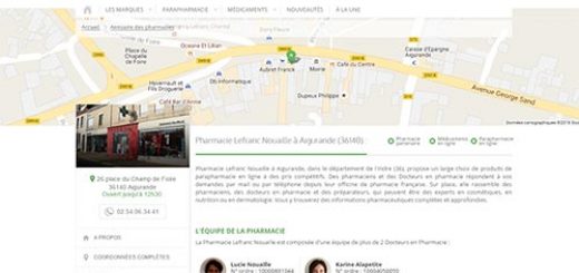 Pharmacie Lefranc Nouaille à Aigurande